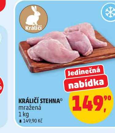 KRÁLIČÍ STEHNA* mražená 1 kg