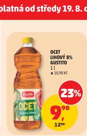 OCET LIHOVÝ 8% GUSTITO 1l