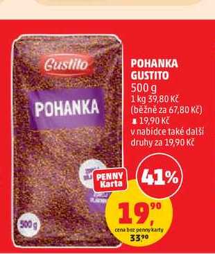 POHANKA GUSTITO 500g