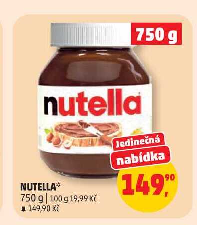 NUTELLA* 750 g