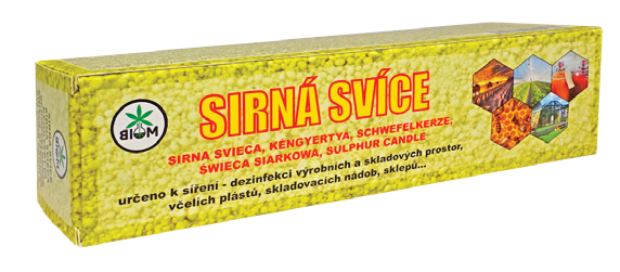Biom sirná svíce