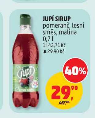 JUPÍ SIRUP 0,7l
