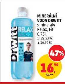 MINERÁLNÍ VODA DRWITT 0,75l