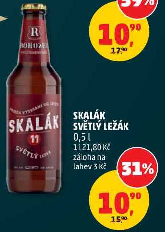 SKALÁK SVĚTLÝ LEŽÁK 0,5l