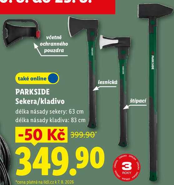 PARKSIDE Sekera/kladivo