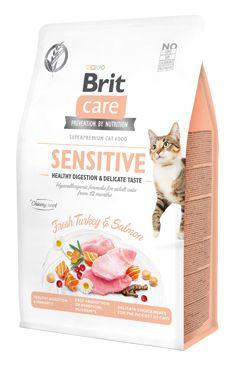 Brit Care Cat grain-free Sensitive healthy digestion & Delicate taste 0,4 kg