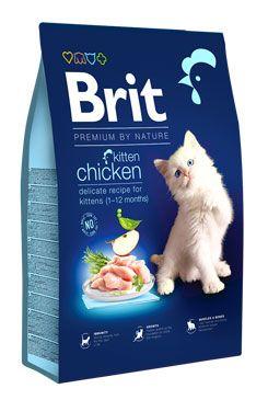 Brit Premium Cat By Nature Kitten Chicken 800g
