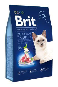 Brit Premium Cat By Nature Sterilized Lamb 8 kg