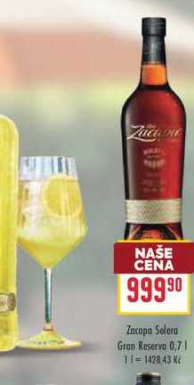 Zacapa Solera Gran Reserva 0,7l