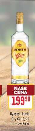 Dynybyl Special Dry Gin 0,5l