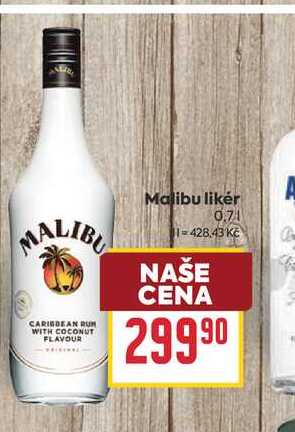 Malibu likér 0,7l