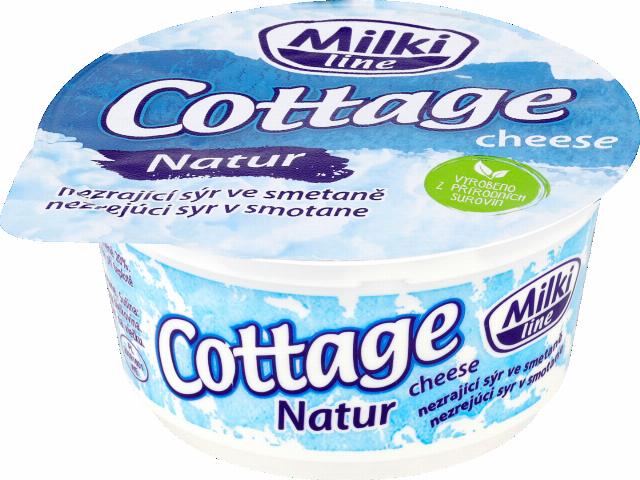 Milki Line Cottage čerstvý sýr natur/light