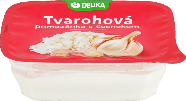 Delika Tvarohová pomazánka s česnekem/s pažitkou
