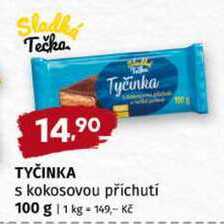 Tyčinka s kokosovou příchutí 100 g 