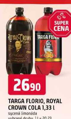 ROYAL CROWN COLA 1,33 L
