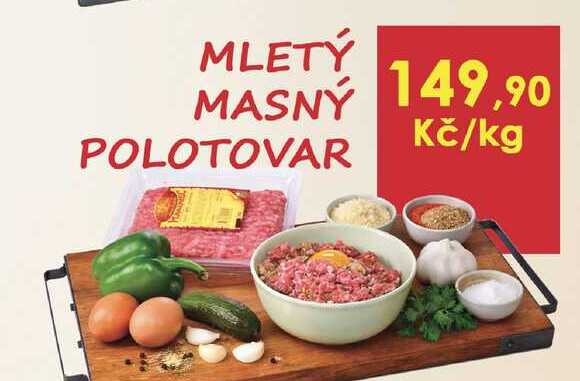 Mletý masný polotovar 1kg