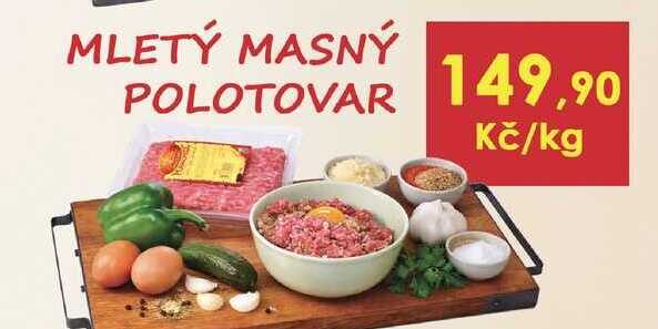 Mletý masný polotovar 1 kg