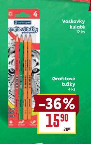 Grafitové tužky 4 ks