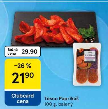 Tesco Paprikáš, 100 g