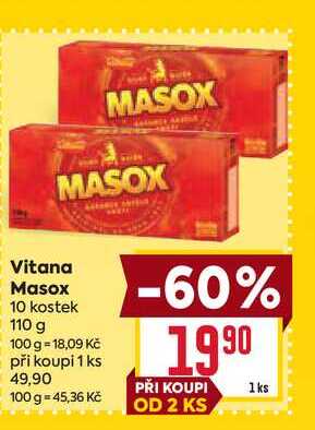 Masox 10 kostek 110 g