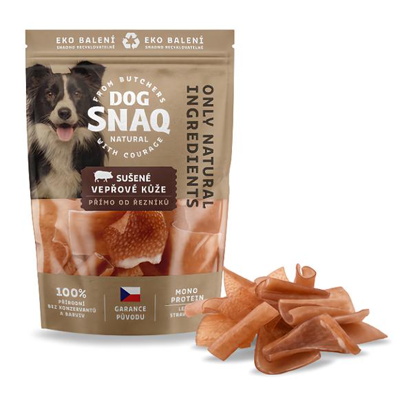 Dog Snaq Natural Vepřové kůže sušené