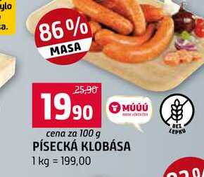 PÍSECKÁ KLOBÁSA 100g