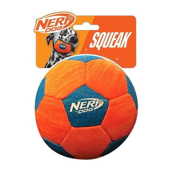 Nerf Dog X-pletený pískací fotbalový míč, 12,5 cm
