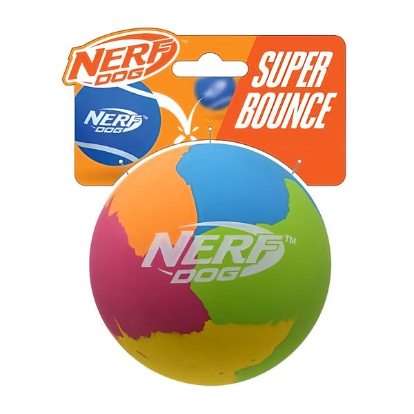 Nerf Dog Gumový super odrazový míček, 9,5 cm