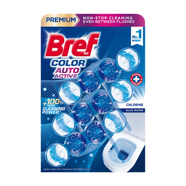 Bref Color Auto Active Chlorine WC blok (3x 50 g)