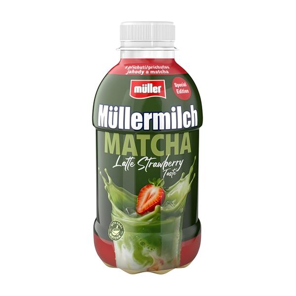 Müllermilch Matcha Strawberry