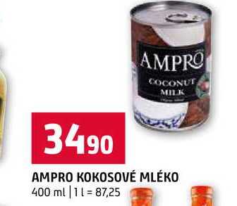 AMPRO KOKOSOVÉ MLÉKO 400 ml