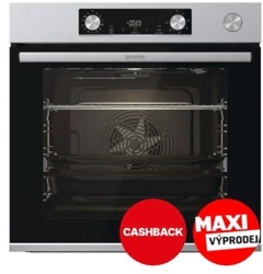 Trouba Gorenje Essential BSA6737E15X SteanmAssist černá