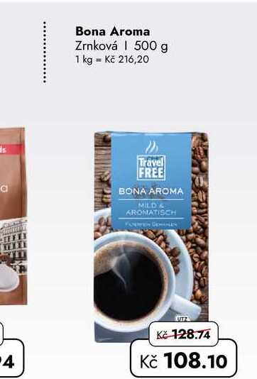 Bona Aroma Zrnková 500 g