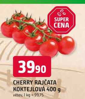 CHERRY RAJČATA KOKTEJLOVÁ 400 g