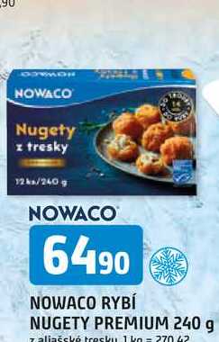 NOWACO RYBÍ NUGETY PREMIUM 240 g