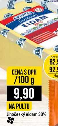 Jihočeský eidam 30% 100g