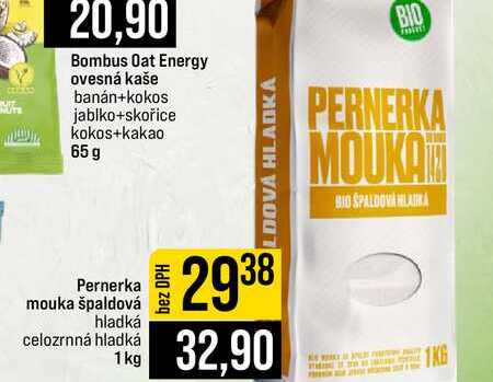 Pernerka mouka špaldová hladká celozrnná hladká 1 kg 