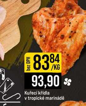 Kuřecí křídla v tropické marinádě 1kg