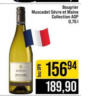 Bougrier Muscadet Sévre et Maine Collection AOP 0,75l