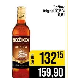 Božkov Original 37,5% 0,5l