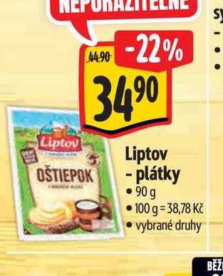 Liptov - plátky 90 g