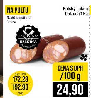 Polský salám 100g