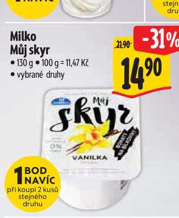 Milko Můj skyr 130 g