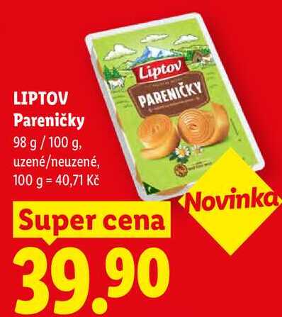 LIPTOV Pareničky, 98 g/100 g