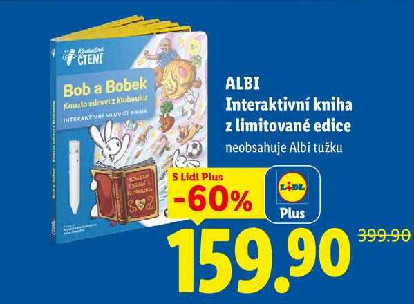ALBI Interaktivní kniha z limitované edice 