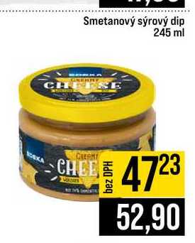 Smetanový sýrový dip 245 ml