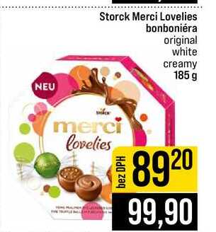 Storck Merci Lovelies bonboniéra original white creamy 185 g
