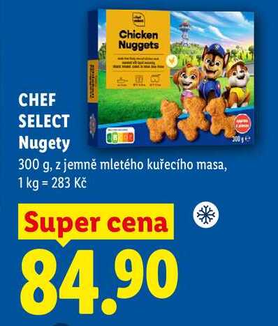 CHEF SELECT Nugety, 300 g