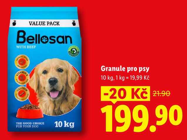 Granule pro psy, 10 kg