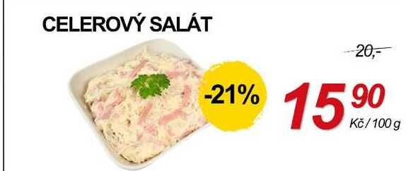 CELEROVÝ SALÁT, 100 g 
